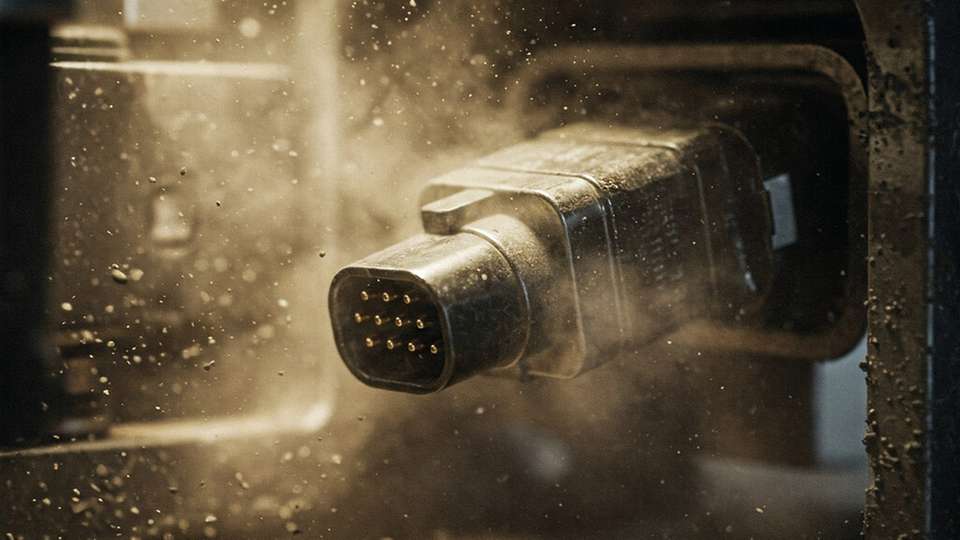 Schock, Vibration, extreme Temperaturen, Wasser, Schlamm und UV-Strahlung dürfen Steckverbindern für Mobile Automation nichts anhaben.