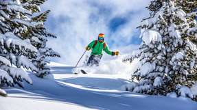 Alte Rotorblätter aus Windturbinen werden recycelt, um Carbonfasern zu gewinnen, die dann zur Verstärkung nachhaltiger Skier verwendet werden.