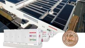 Das Lithium-Ionen-Batteriespeichersystem von GS Yuasa wurde bei den New Energy Awards 2024 ausgezeichnet.