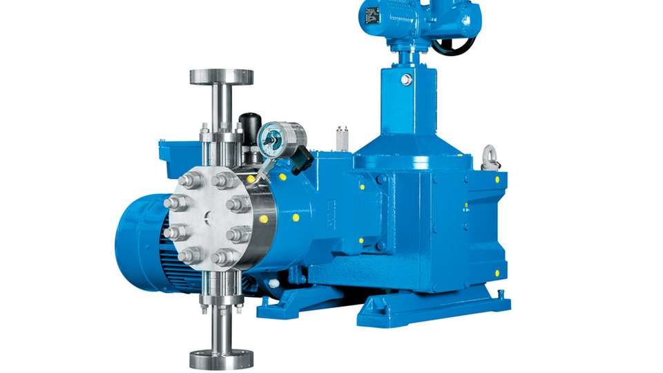 Die Ecoflow-Pumpen ermöglichen höchste Dosiergenauigkeit selbst bei hohen Drücken.