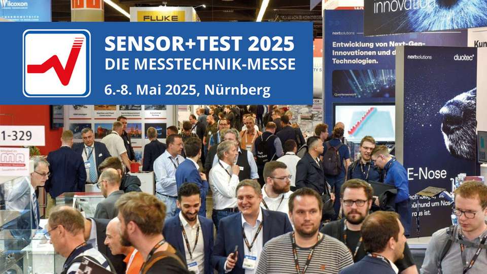 Die Sensor+Test ist die Leitmesse für Sensorik und Messtechnik