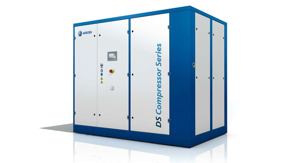 Mit der neuen Baureihe DS bietet das Unternehmen eine höchst energieeffiziente Lösung für die ölfreie Verdichtung von 5,5 bis 10,5 bar