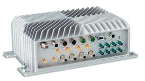 Der lüfterlose Rugged-Computer ist für den Temperaturbereich von –25 bis +70 °C zertifiziert und erfüllt die Schutzart IP67/IP69.