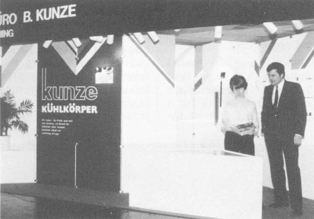 1984 - Erste Teilnahme an der Electronica als Kunze Kühlkörper