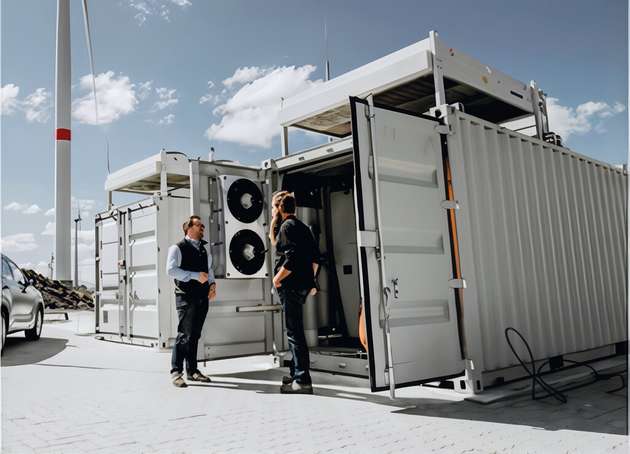 Die Wasserstoffproduktion in Nordfriesland