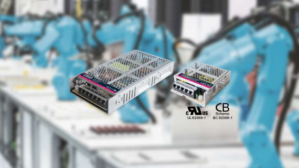 TXN-Netzteile erfüllen die neusten Anforderungen der Industrie.