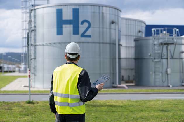 Wasserstoff ist ein Energieträger und lässt sich gut speichern.