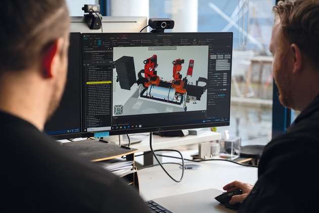 Mithilfe des digitalen Zwillings erhalten die Konstrukteure bei Hase Kaminofenbau schon in der Prototypen-Phase ein identisches Abbild des Produktionsprozesses.