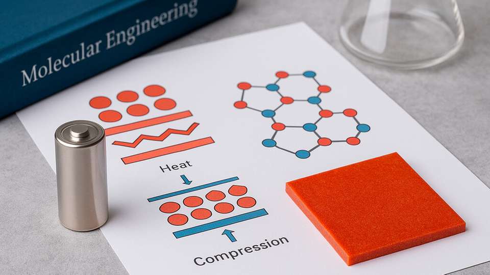 Materialien, die sich bei Wärme zusammenziehen und bei Druck ausdehnen – ein Phänomen, das bisher als unmöglich galt. Besonders spannend: Alte Batterien von Elektroautos könnten so wieder wie neu funktionieren.
