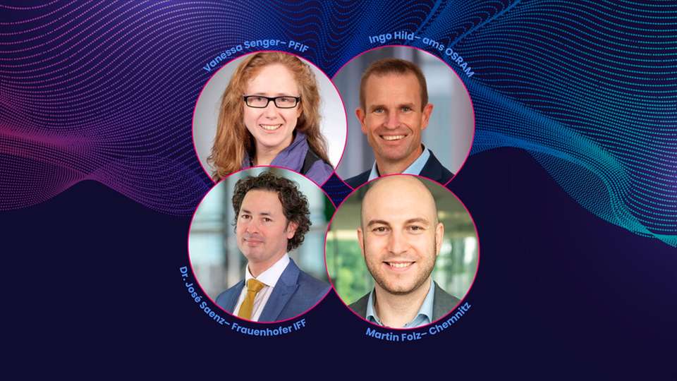 Auf der INDUSTRY.forward EXPO diskutieren Vanessa Senger, Ingo Hild, Dr. José Saenz und Martin Folz zum Thema Automatisierung bei KMUs.