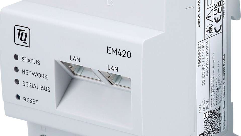 Der EM420 übernimmt die Hauptmessung zentraler Verbraucher und lässt sich durch das modulare Zubehör Sensor Bar und Sensor Unit flexibel um Submetering weiterer Verbraucher und Erzeuger erweitern.