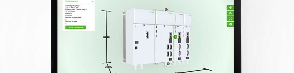 Keba Industrial Automation launcht einen Produkt-Konfigurator für einfache und schnelle Auswahl des richtigen Antriebssystems.