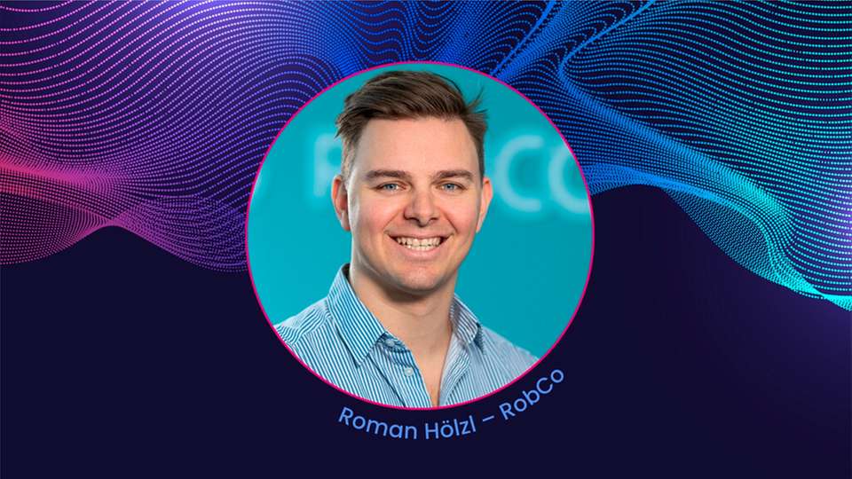 Roman Hölzl, CEO & Co-Founder von RobCo ist Speaker auf der INDUSTRY.forward EXPO.