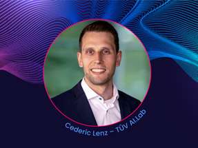 Cederic Lenz, Senior AI Solution Architect bei TÜV AI.Lab, ist Speaker auf der INDUSTRY.forward EXPO.