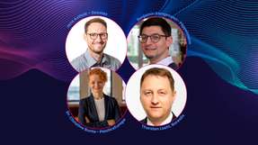 Auf der INDUSTRY.forward EXPO diskutieren Dr. Christine Bunte, Jens Astfalk, Benjamin Kampmann und Dr. Thorsten Loehl zum Thema Nachhaltigkeit in der Kunststoffindustrie.
