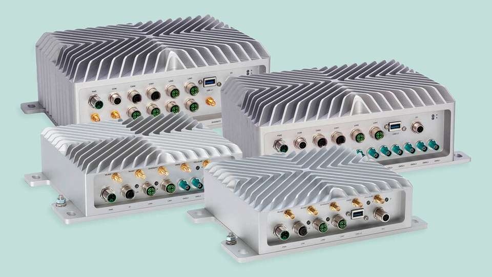 Syslogic zeigt ihre neuen AI-Edge-Computer in Paris.