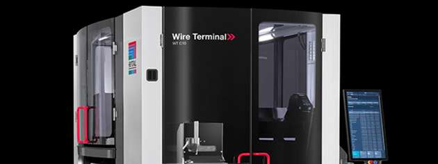 Der Wire Terminal WT C10 automatisiert die Aderendbehandlung im Querschnittbereich von 0,5 bis 6mm2. 