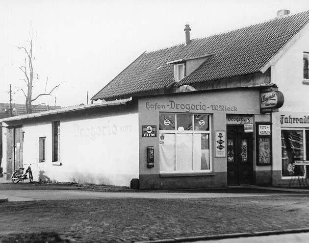 In dieser Halle in Minden begann wenige Monate nach Kriegsende das Unternehmen, das damals unter Wilhelm Harting Mechanische Werkstätten firmierte.