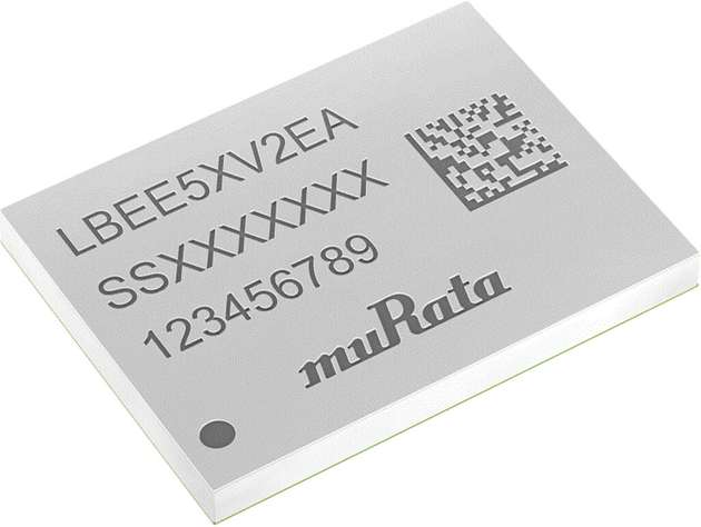 Das kompakte Typ-2EA-Modul von Murata misst gerade einmal 12,5 mm × 9,4 mm × 1,2 mm.