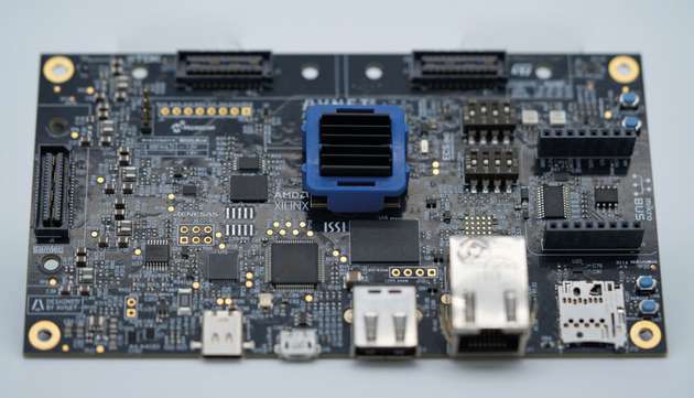 Mit der Vitis-Plattform können Ingenieure Anwendungscode und IP-Blöcke für AMDs Multiprozessor-System-on-Chip-Lösung (MPSoC) entwickeln.