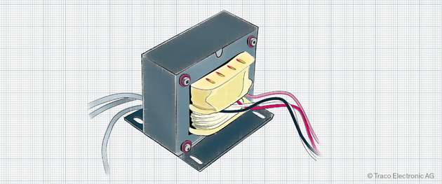 In Transformatoren werden zur Isolierung der Primärseite von der Sekundärseite Kupferlackdraht, Kunststoffteile, Mylarband und andere Materialien verwendet.