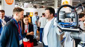 211 Unternehmen stellten in Heilbronn ihre Produkte für Automatisierung, Digitalisierung und Robotik vor.