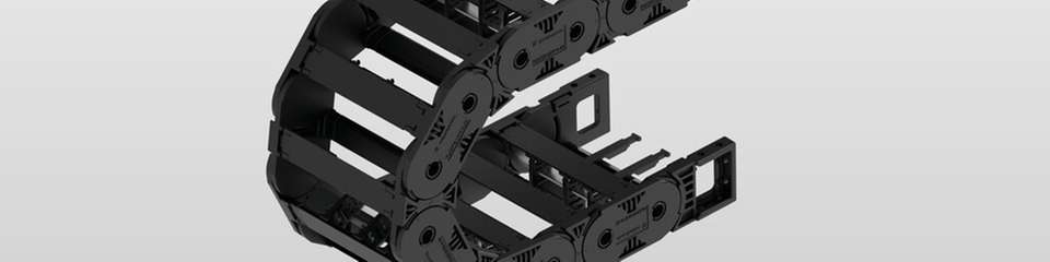 Die neue Energieführungskette Heluchain Plastic Link 4-45 ist speziell für anspruchsvolle industrielle Anwendungen konzipiert.