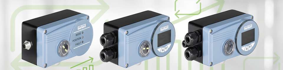 Die elektropneumatische Stellungs- und Prozessregler-Reihe für Ventile ‚SideCONTROL‘ von Bürkert macht dank IO-Link Anlagen fit für die Industrie 4.0.