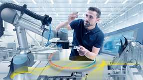 Smarte Sensorlösungen für die industrielle Robotik: Produktivitätsvorsprung durch Sicherheitstechnik, Bildverarbeitung sowie Roboterführungssysteme mit KI und integriertem Deep Learning.