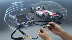 Testadapter validieren Hochgeschwindigkeitsverbindungen und sichern die Signalqualität in vernetzten Fahrzeugsystemen.