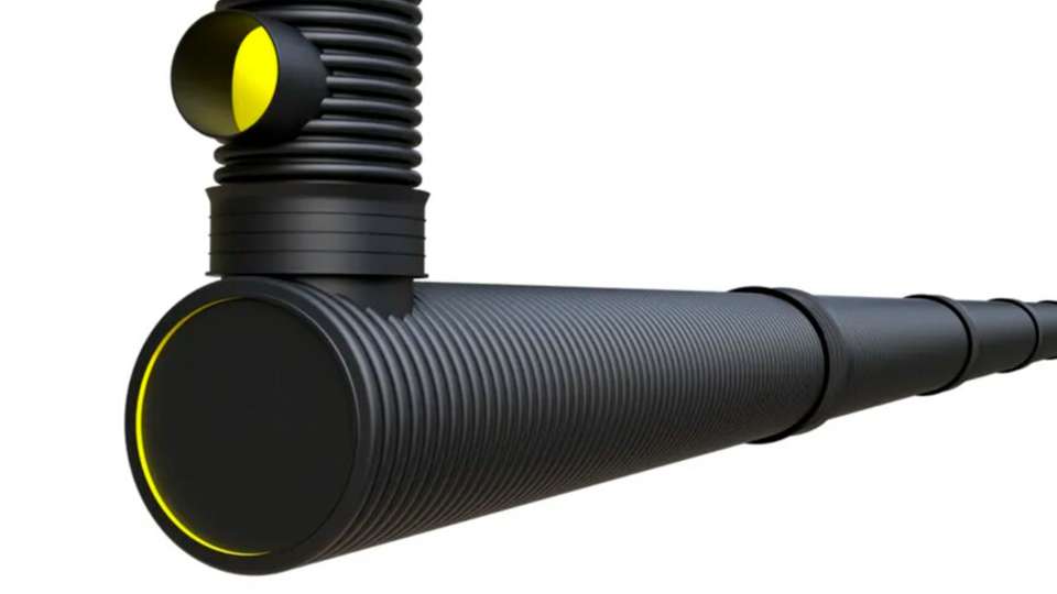 Die SediPipe 800 Plus dient der Behandlung belasteter Regenabflüsse bei Anschluss großer und sehr großer Flächen nach DWA-A 102/BWK-A 3.