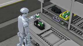 Das Projekt „KMUmanoid“ erprobt praktische Einsatzszenarien für humanoide Roboter im Mittelstand – drei in Simulationen, eines als realen Demonstrator.