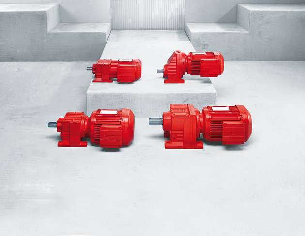 Stirnrad-Getriebemotoren der Baureihe R..DR... von SEW-Eurodrive sind universelle Alleskönner für viele Einsatzbereiche. Mit ihrem hohen Wirkungsgrad sind sie optimal für eine Vielzahl von Standardanwendungen ausgelegt.