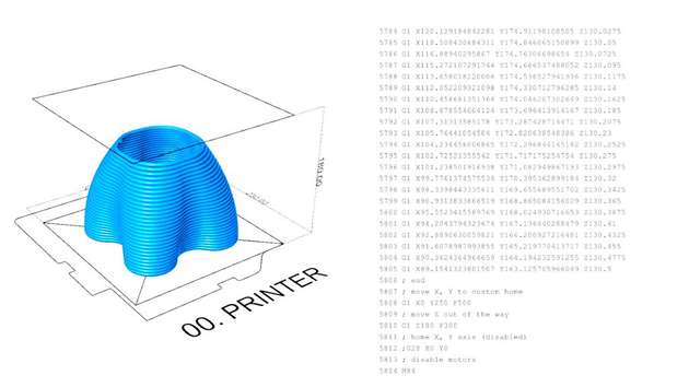 Softwareseitig unterscheidet sich das Verfahren kaum vom 3D-Druck mit anderen Materialien.