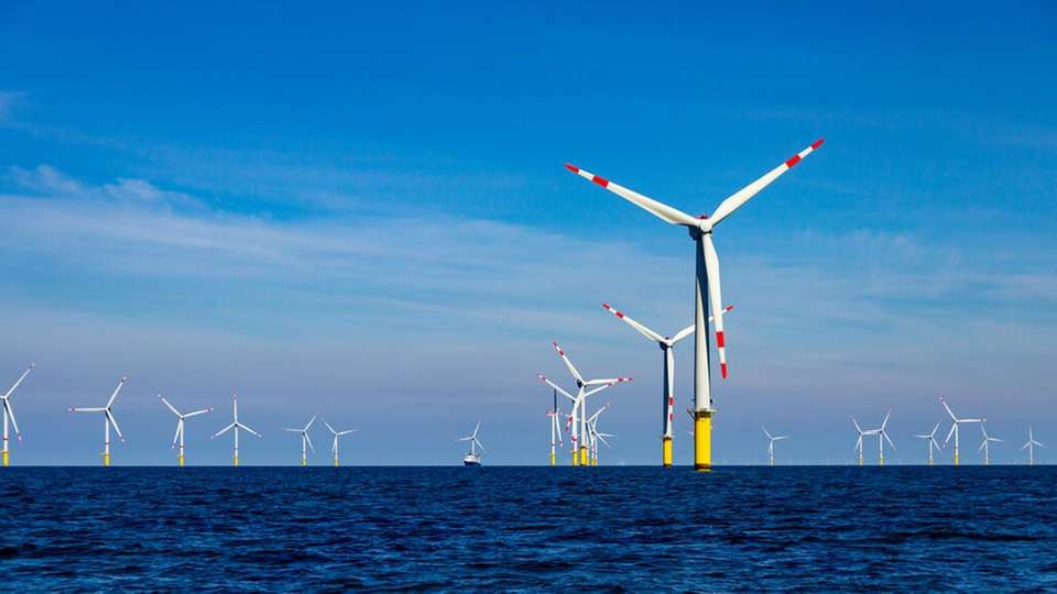 Der Trianel Windpark Borkum I besteht aus 40 Adwen AD5-116-Turbinen mit einer Gesamtleistung von 200 MW. 