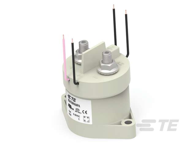 Hochspannungs-Gleichstromschütz der Serie TE ECK für Hochstrom-Anwendungen.