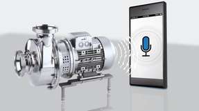 Mit der Mobile-App KSB Sonolyzer können Anwender in der Lebensmittel- und Getränkeindustrie die Effizienz ihrer ungeregelten Pumpen mit Asynchronmotoren analysieren. 
