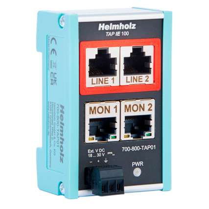 Tap Profinet Rackable Mehr Transparenz für Profinet-Netzwerke