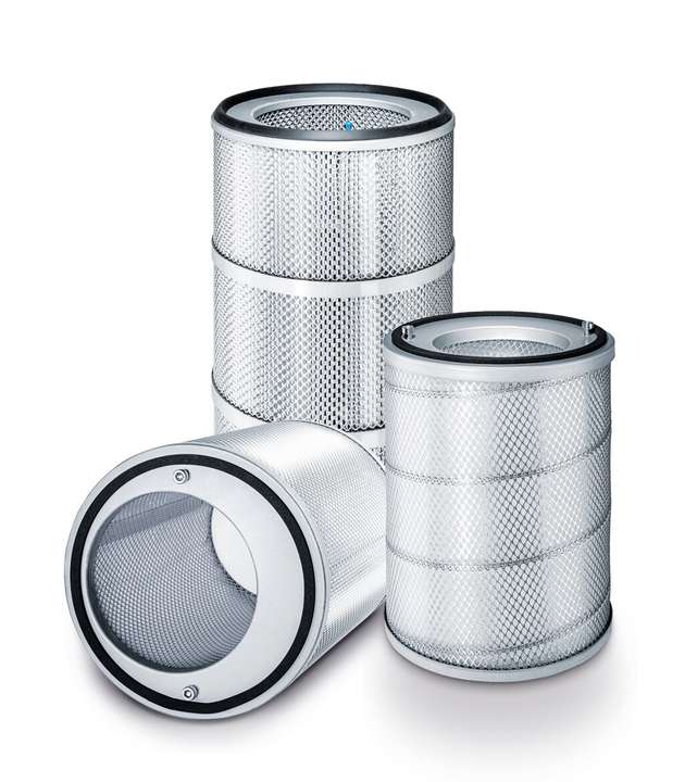 Die Filter von Aerzen gibt es in Ausführungen für verschiedene Maschinentechnologien und Raumluftbedingungen.