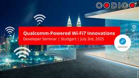 Beim Wi-Fi7-Seminar in Stuttgart zeigen Codico und 8Devices praxisnah, wie leistungsstarke Embedded-Lösungen mit Qualcomm-Chipsätzen entwickelt werden.