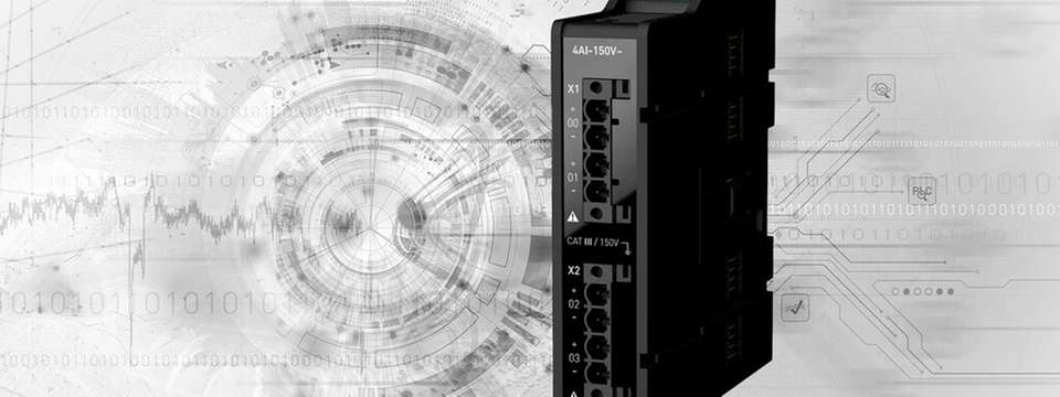Mit dem Eingangsmodul ibaM-4-AI-150V-AC erweitert Iba ihr modulares Messsystem ibaMAQS.