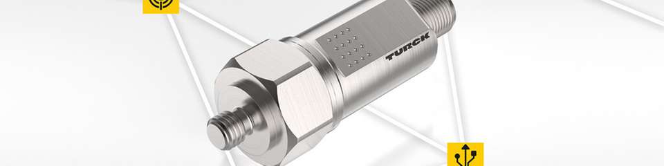 Ob Motor, Antrieb oder Fördertechnik. Der einfach nachrüstbare Vibrationssensor CMVT-M8T erfasst auffällige Schwingungsmuster und beugt so Ausfällen vor