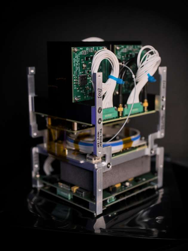Der Kleinsatellit QUICK3 dient als Technologiedemonstrator für Komponenten eines zukünftigen Quantensatellitensystems.