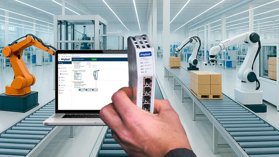 Anybus-Gateways tauschen Daten über Netzwerkgrenzen hinweg aus und vereinfachen die Geräte- und Systemintegration.
