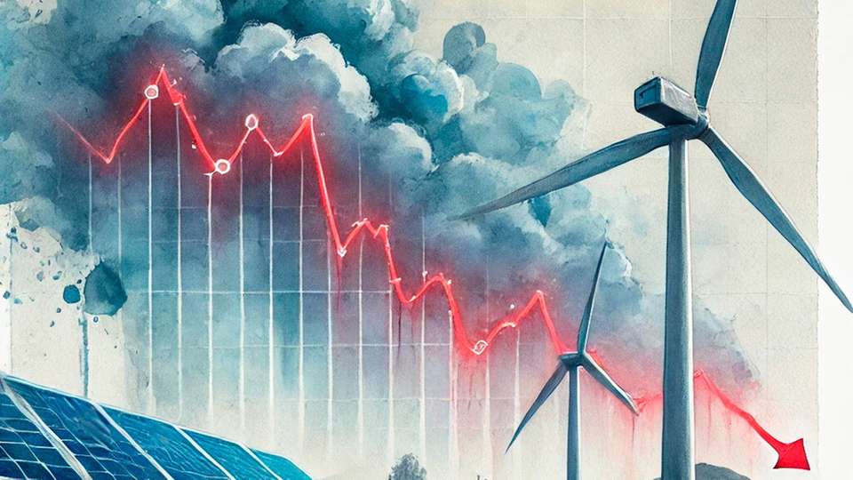 Zwar stieg in vielen europäischen Ländern die öffentliche Nettostromerzeugung aus Photovoltaik an, doch der Antei an erneuerabren Energien allgemain nahm ab.
