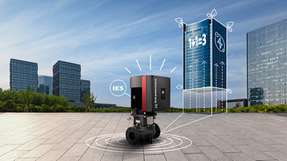 Die Grundfos TPE3 ist eine hocheffiziente Inlinepumpe mit intelligenten Regelungsfunktionen, die den Energieverbrauch in Gebäude- und Fernwärmesystemen bedarfsgerecht optimiert.