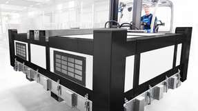Die neue Transportbox eignet sich unter anderem auch für Hochvoltbatterien aus Elektroautos.