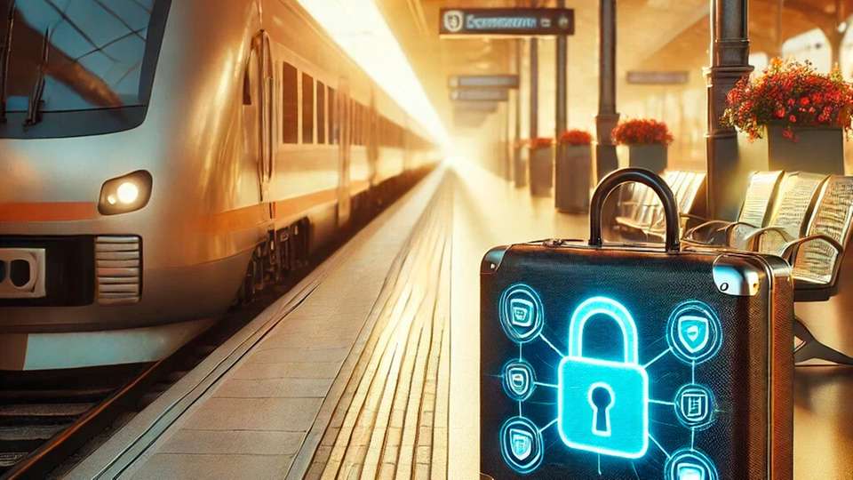 Das Forschungsprojekt SQuIRRL will unter anderem die Bahninfrastruktur mit Quantenschlüsseln schützen, die mit Hilfe von Licht ausgetauscht werden.