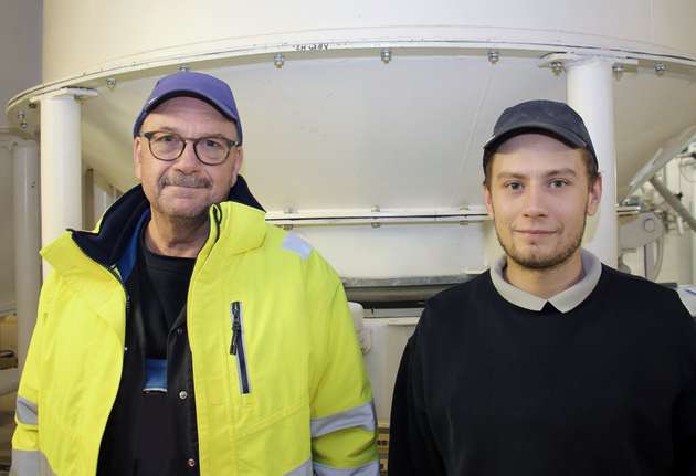 Horst Schweitzer (Technischer Leiter) und Jannik Duchene (Stellvertretender Technischer Leiter).