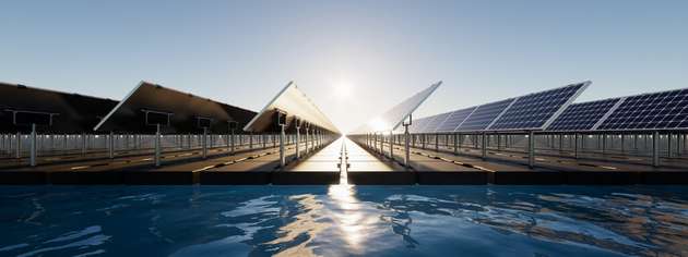 In manchen Regionen der Erde sind schwimmende Solaranlagen bereits weitverbreitet. Allmählich beginnt Europa nachzuziehen.